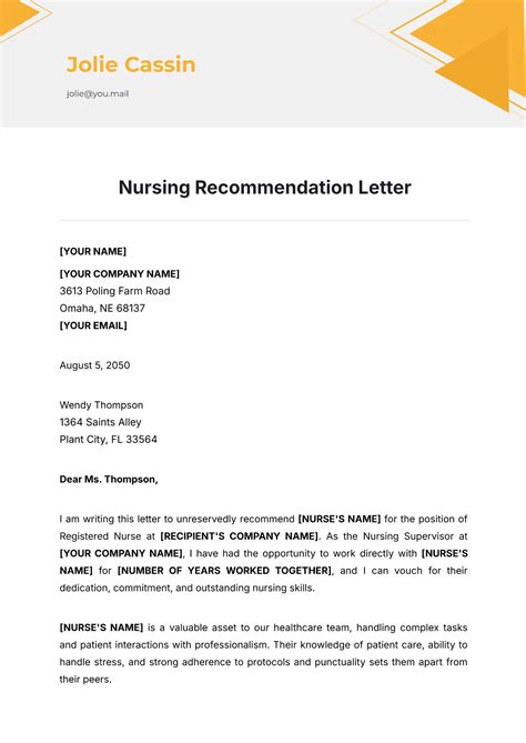 Free Church Recommendation Letter Template - Edit Online & Download | Template.net