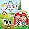 At the Farm - Lift The Flap Book for Kids Age 3-6 Years with Bright and ...