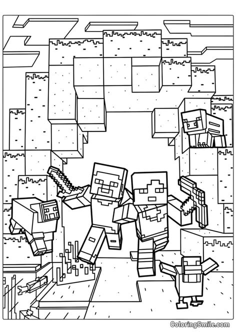 Image result for Minecraft Blocks Coloring Pages