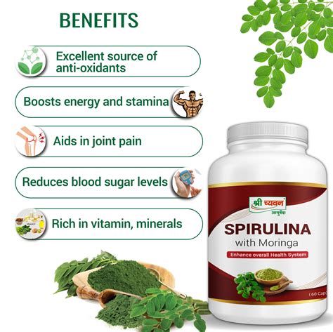 Best Spirulina Capsules with Moringa its Health Benefits and Uses