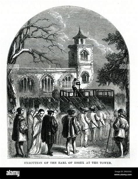 Earl of essex execution hi-res stock photography and images - Alamy