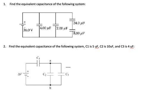 Image result for Equivalent Capacitance Problems