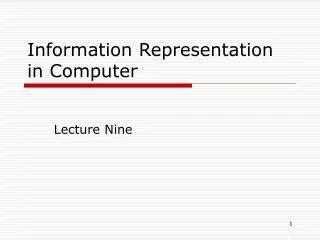 Image result for Internal Representation Computer