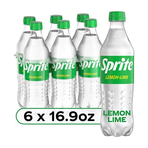 Buy Sprite Lemon-Lime Caffeine Free Soda Soft Drink Bottles, 16.9 fl oz ...