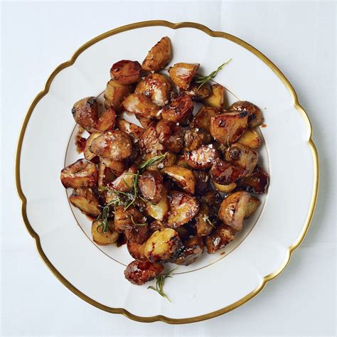 Crispy Jerusalem Artichokes with Aged Balsamic Recipe | Bon Appétit