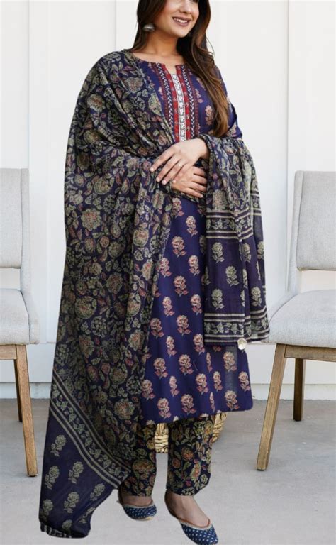 Premium Jaipur Cotton Kurti Sets | Laces and Frills