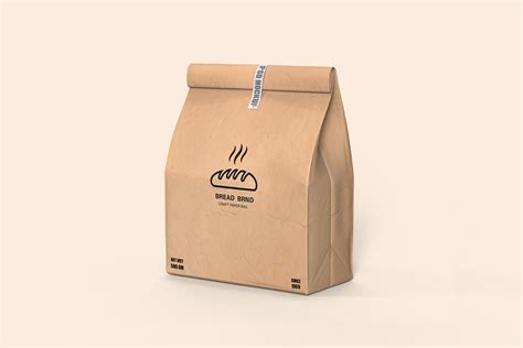 Kraft Paper Bag Mockup at Ronald True blog