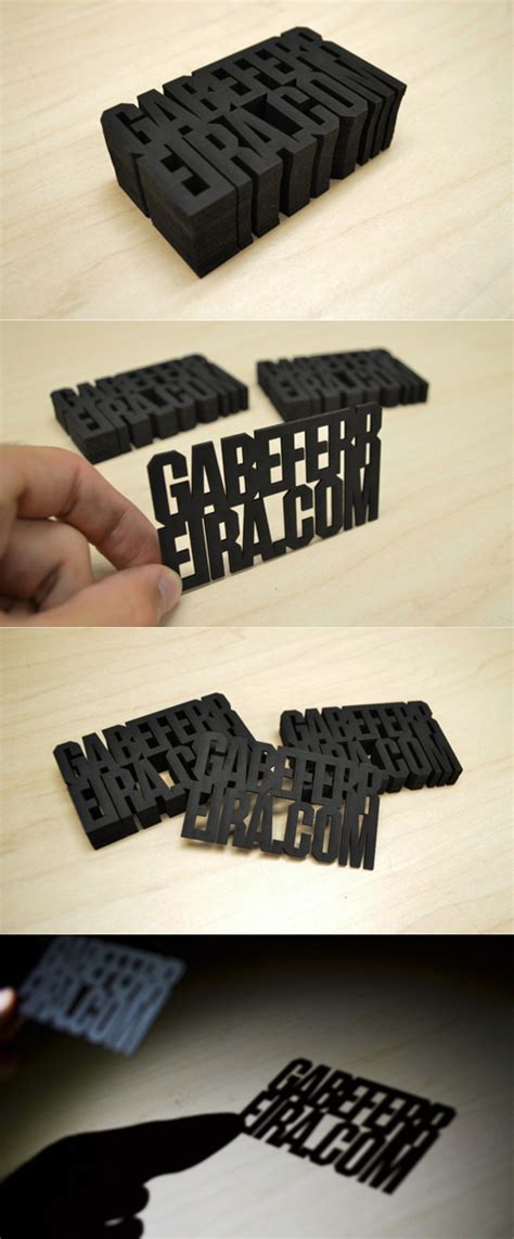 Laser Cut Business Cards 的图像结果