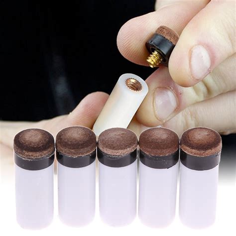 Buy Daciye Replacement 13mm Pool Billiard Cue Stick Ferrules Screw-On ...