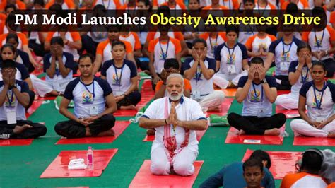 PM Modi Launches Obesity Awareness Drive, Tags Omar Abdullah, Anand ...