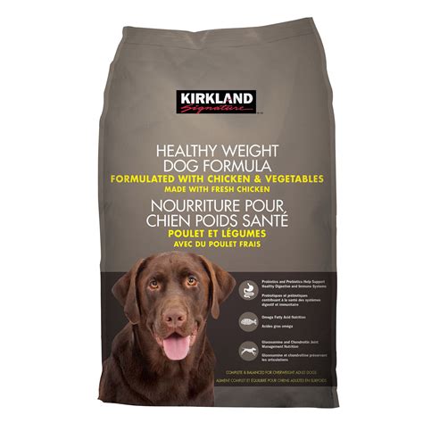 Kirkland Signature – Nourriture pour chien poids santé, 18,14 kg (40 lb ...