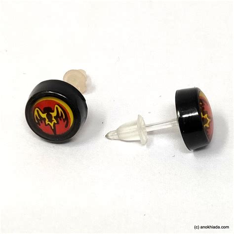 Anokhi Ada Designer Small Plastic Stud Earrings for Girls (AR-17c ...