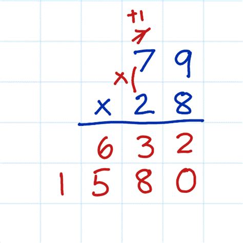 Image result for Two-Digit Multiplication Example