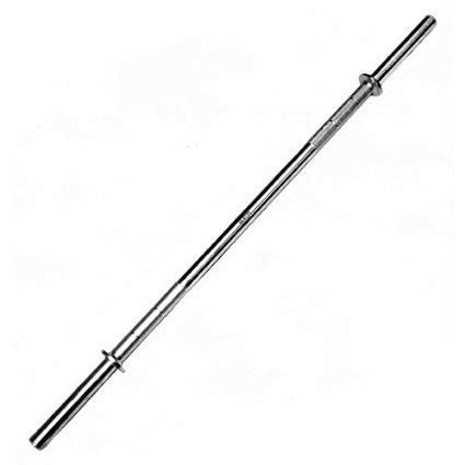 Beacon International 4 feet straight rod for bench and shoulders + 2 ...