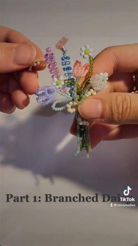 Image result for Beaded Flower String Tutorial