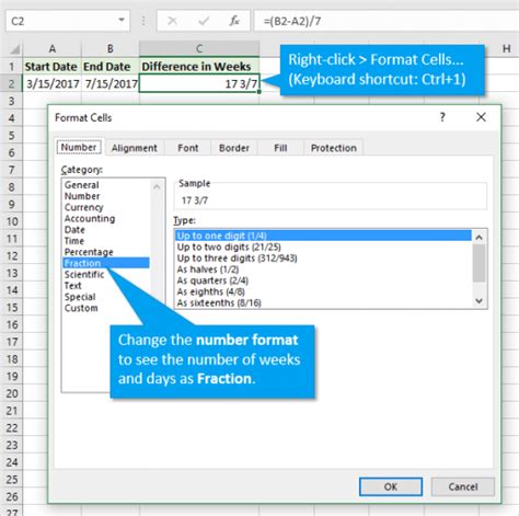 Image result for Excel Week Number Formula