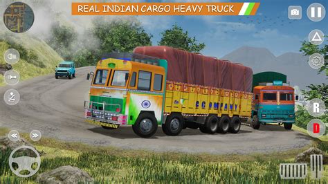Offroad Indian Truck Driver Simulator 3D - Indian Cargo Transporter ...