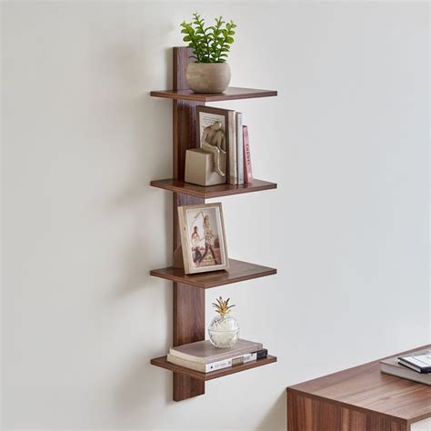 Buy Virgo Agnes 4-Tier Corner Shelf - Brown from Home Centre at just ...