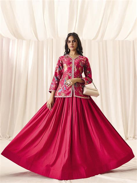 Indo western Stitched Lehenga & Kurta – Madhuram | Wedding & Festive W ...