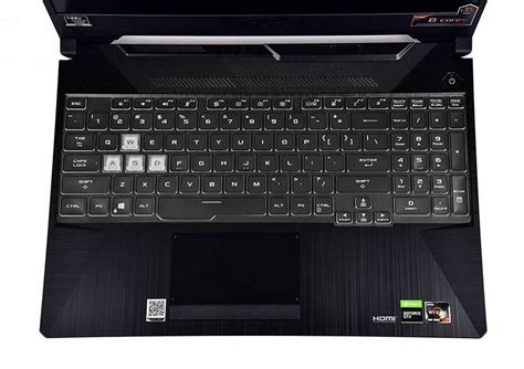 Saco Silicone Keyboard Cover Skin for ASUS TUF Gaming A15 FA506QM ...
