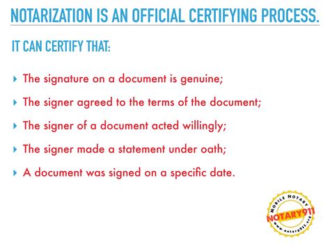 Steps To Notarize A Document