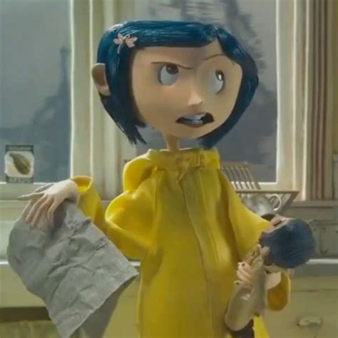 Coraline “I’m way to old for dolls🙄” | Coraline, Coraline jones ...