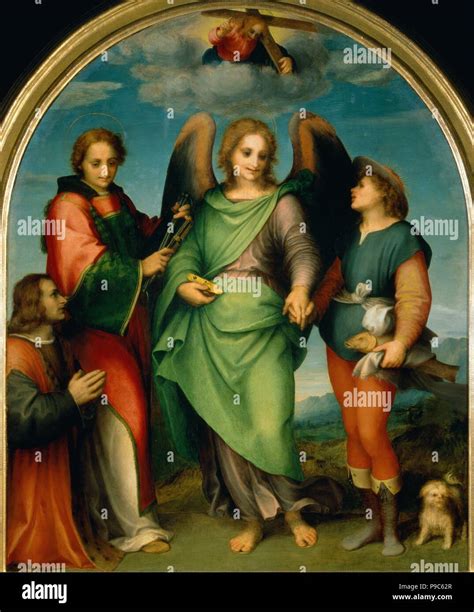Archangel raphael hi-res stock photography and images - Alamy