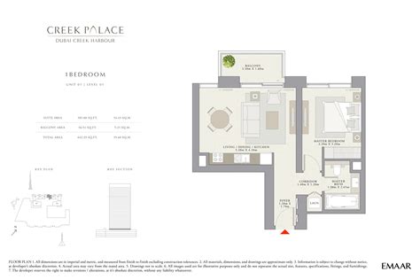 Floor Plans - Creek Palace Dubai Creek Harbour by Emaar