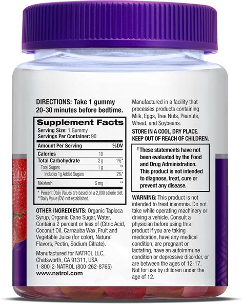 Buy Natrol Melatonin Gummy - 5mg, 90 Count at Ubuy India