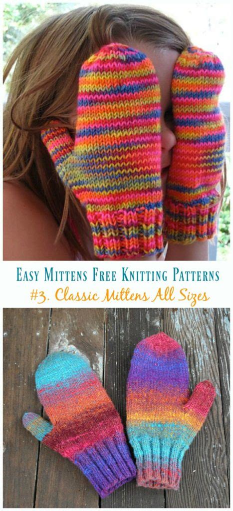 Image result for Easy Mitten Pattern