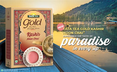 Tata Tea Gold Kashir Noon Chai, 500 Gram, Long Green Tea Leaves ...