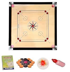Buy Pal Sports 20 Inch Wooden Carrom Board Game Set for Kids & Family ...