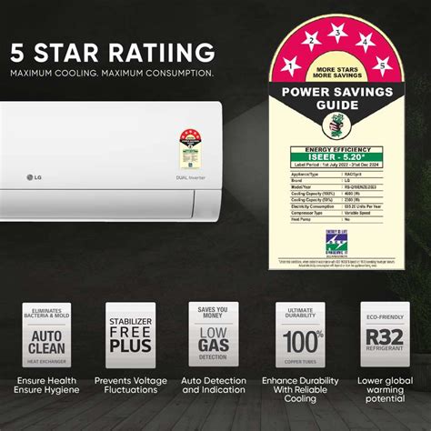 Flipkart.com | Buy LG 2023 Model 1.5 Ton 4 Star Split Inverter 4 Way ...