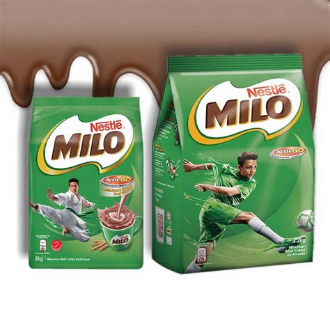 Nestle MILO Activ-Go Chocolate Malt Powder (1.8kg / 3.2kg) | Shopee ...