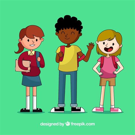 Cartoon pupils Images - Free Download on Freepik