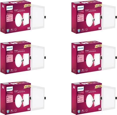PHILIPS 15W Square AP Plus UltraGlow LED DL Recessed LED Panel Ceiling ...