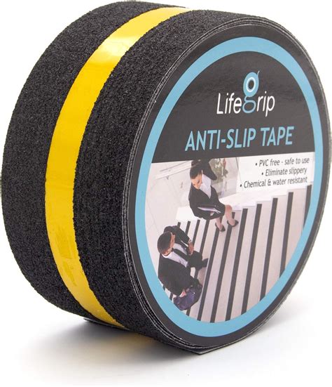 LifeGrip Anti Slip Traction Tape with Reflective Stripe, Best Grip ...