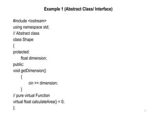 Image result for Abstract Class and Interface Class's Syntax