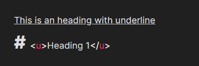 HTML Underline Tag 的图像结果