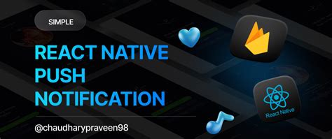 React Native Push Notification 的图像结果