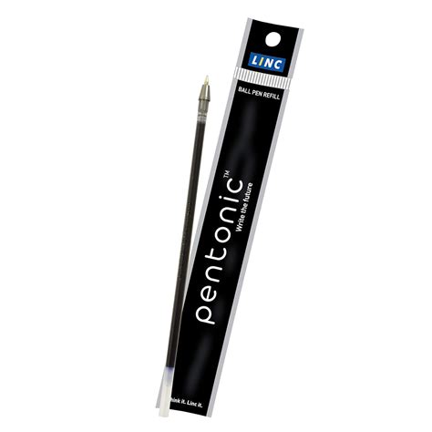 Pentonic Ball Pen Refill (0.7 mm, Black Ink, Pack of 10) : Amazon.in ...