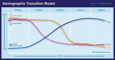 Stage 2 of the Demographic Transition Model (DTM) Explained