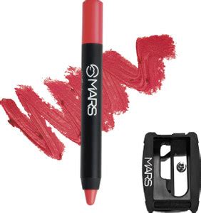 MARS Long Lasting Won't Smudge proof Budge Matte Lip Crayon with ...