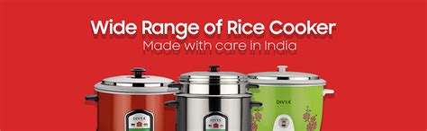 DIVYA Stainless Steel Electric Rice Cooker & Steamer