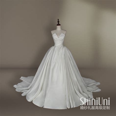 一字肩婚纱礼服2020新款韩式新娘结婚大码显瘦长拖尾齐地公主夏季-阿里巴巴