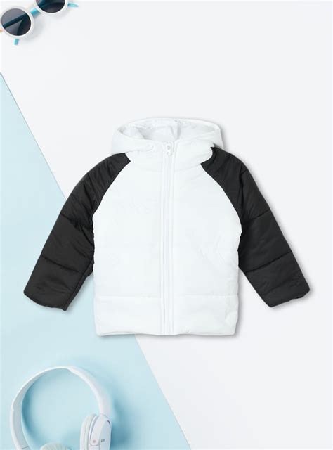 Buy Boys Colourblocked Puffer Jacket Online at just Rs. 1199.0 ...