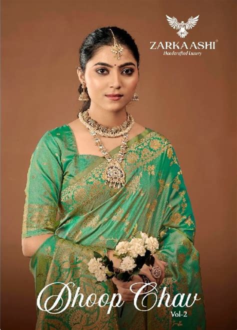ZARKAASHI DHOOP CHAV VOL 2 WHOLESALE KATAN SILK ELEGANT LOOK INDIAN ...