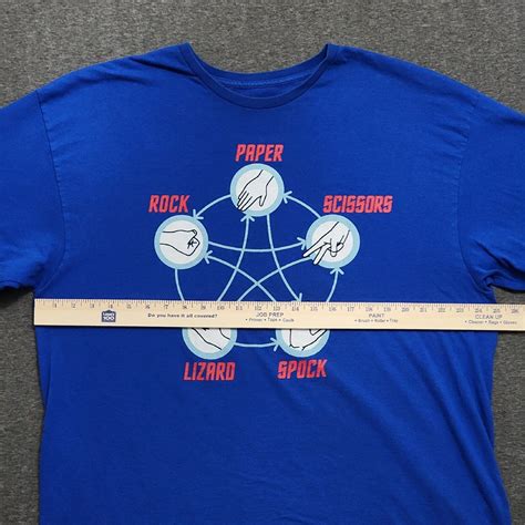 Big Bang Theory Rock Paper Scissors Lizard Spock T-sh… - Gem