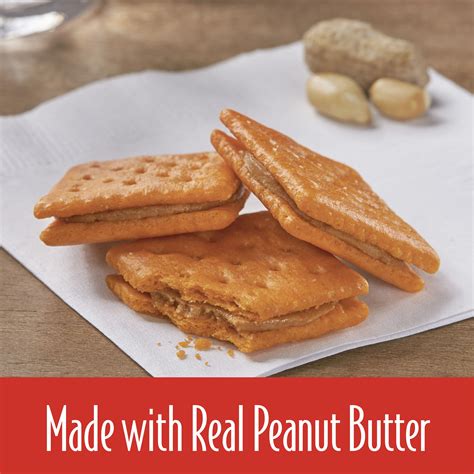 Keebler® Cheese & Peanut Butter sandwich crackers