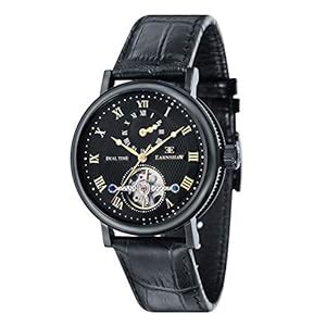 Thomas Earnshaw Men's 'Beaufort' Mechanical Hand Wind Stainless Steel ...